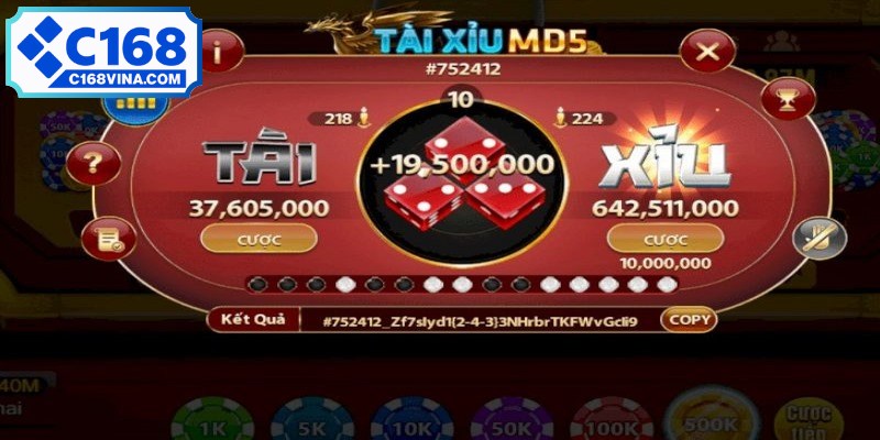 Khi tham gia tài xỉu thì bạn sẽ bắt gặp nhiều cửa cược thú vị