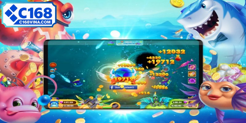 TP bắn cá Nhị Gia được chia thành nhiều phòng game, mỗi phòng có đặc điểm riêng